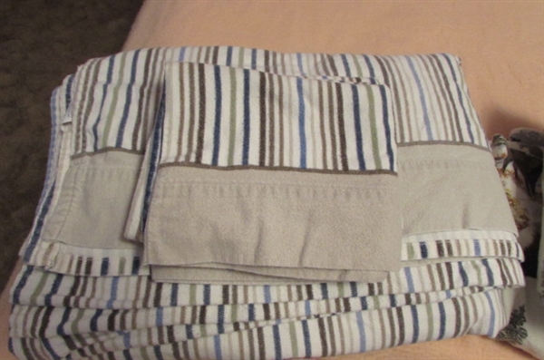 3 QUEEN FLANNEL SHEET SETS