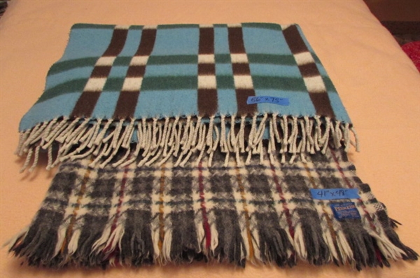 PENDLETON LAP BLANKET & UNMARKED THROW