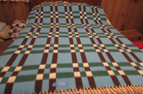 PENDLETON LAP BLANKET & UNMARKED THROW