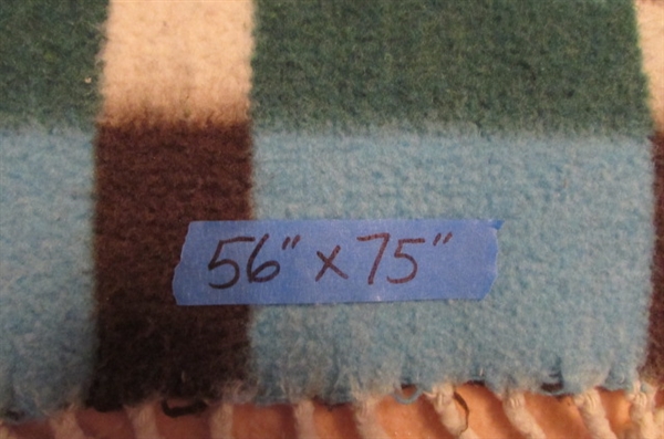 PENDLETON LAP BLANKET & UNMARKED THROW