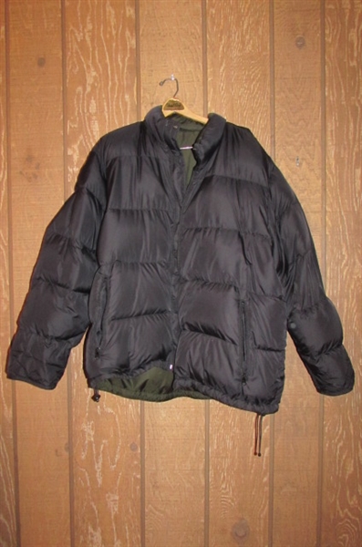 LAND'S END REVERSIBLE JACKET