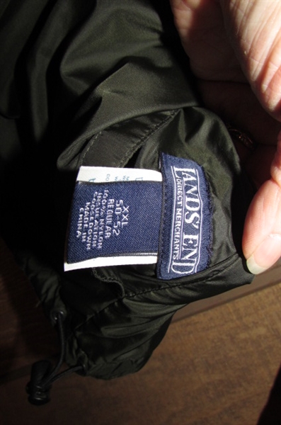 LAND'S END REVERSIBLE JACKET