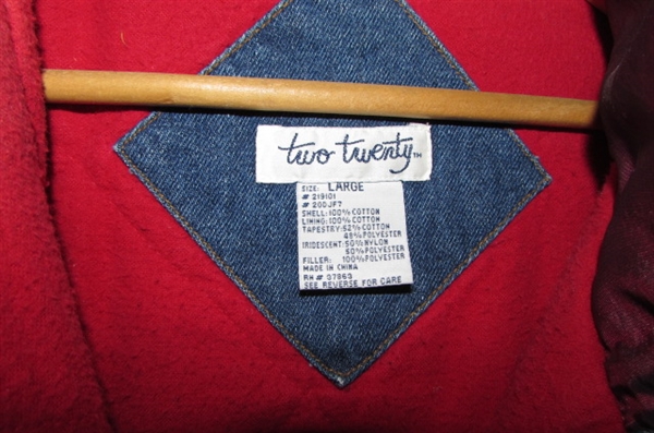 LARGE DENIM LADIES JACKET