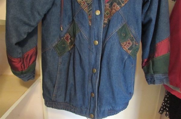 LARGE DENIM LADIES JACKET