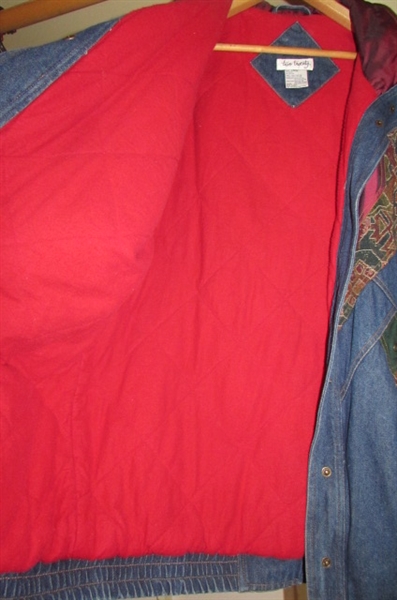 LARGE DENIM LADIES JACKET