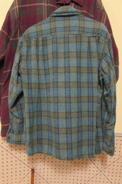 TOWNCRAFT MENS JACKET & WOOL SHIRT