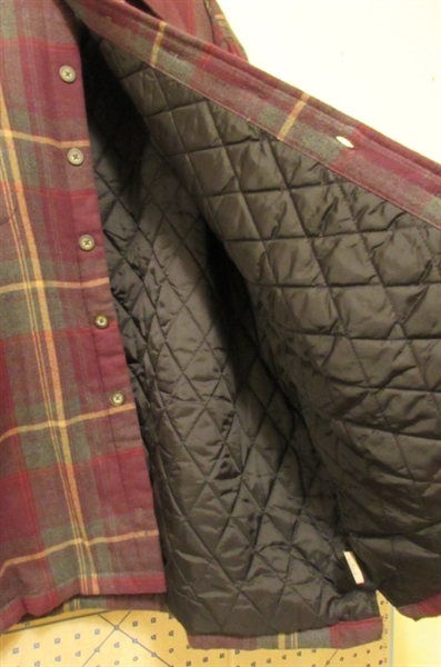 TOWNCRAFT MENS JACKET & WOOL SHIRT