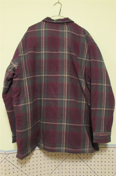 TOWNCRAFT MENS JACKET & WOOL SHIRT
