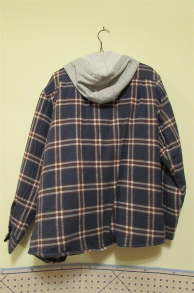 NOR'WESTER PENDLETON SHIRT & WRANGLER QUILTED JACKET