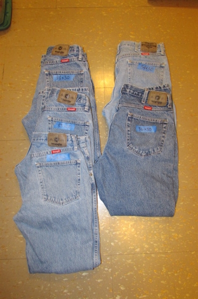MENS WRANGLER DENIM JEANS