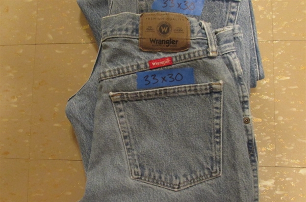 MENS WRANGLER DENIM JEANS