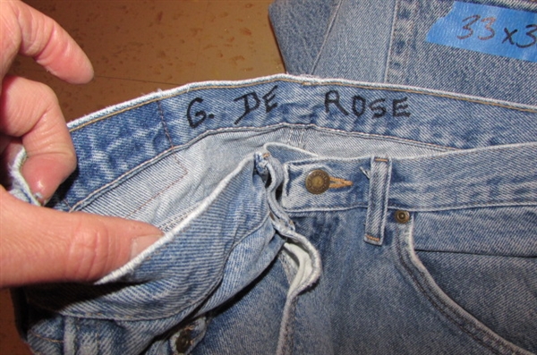MENS WRANGLER DENIM JEANS