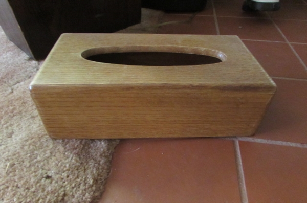 STEP STOOLS, WASTE BASKETS & MORE