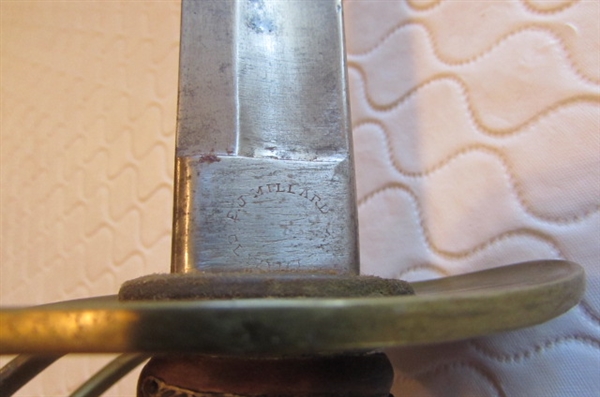 ANTIQUE SWORD FROM SPANISH/AMERICAN WAR *RESERVE HAS BEEN MET***