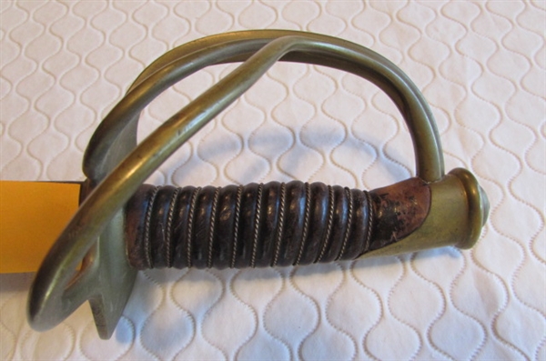ANTIQUE SWORD FROM SPANISH/AMERICAN WAR *RESERVE HAS BEEN MET***