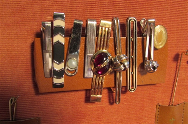 CUFFLINKS, LAPEL PINS, TIE TACKS & CLIPS