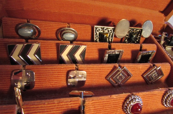 CUFFLINKS, LAPEL PINS, TIE TACKS & CLIPS