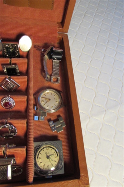 CUFFLINKS, LAPEL PINS, TIE TACKS & CLIPS