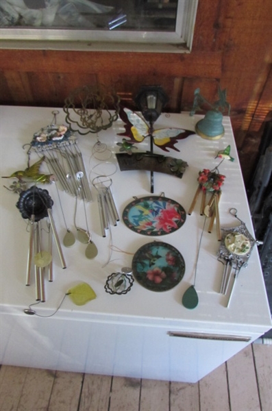 HUMMINGBIRD WINDCHIMES, BELL AND MORE