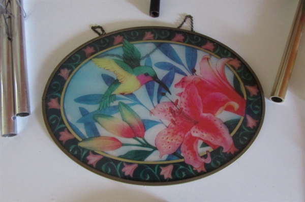 HUMMINGBIRD WINDCHIMES, BELL AND MORE