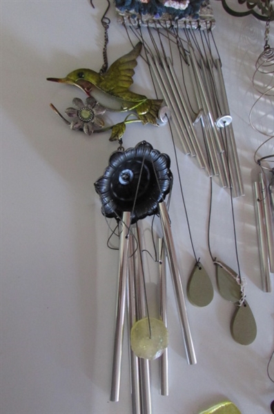 HUMMINGBIRD WINDCHIMES, BELL AND MORE