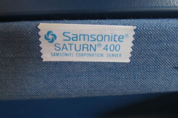 VINTAGE SAMSONITE LUGGAGE & AMERICAN TOURISTER GARMENT BAGS