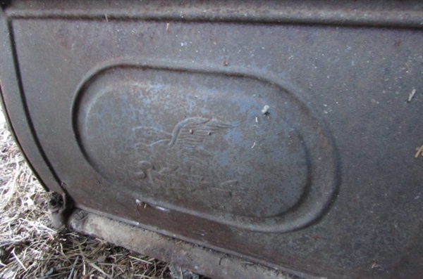 SMALL ANTIQUE 'LIBERTY' WOOD STOVE