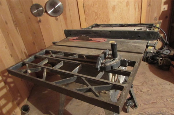 CRAFTSMAN 10 TABLE SAW ON STAND