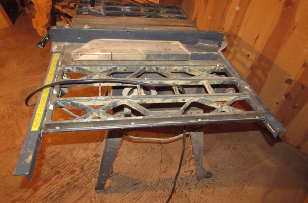 CRAFTSMAN 10 TABLE SAW ON STAND