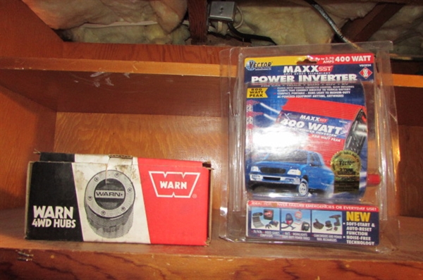 MAXX POWER INVERTER & 4WD HUBS