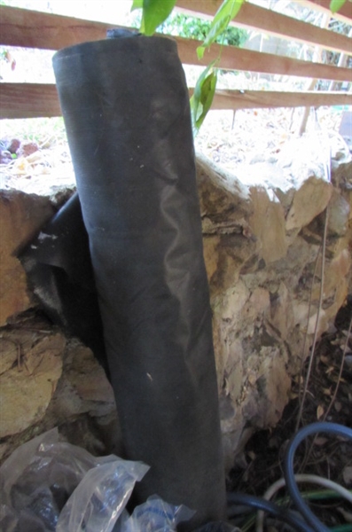 GARDEN HOSES, PLASTIC SHEETING & WEED FABRIC
