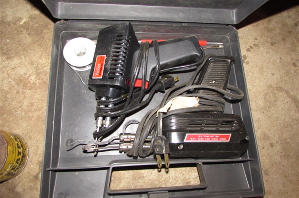 2 WELLER SOLDERING IRONS