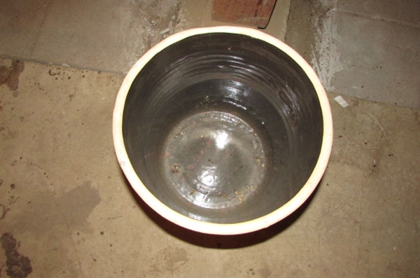 #6 VINTAGE STONEWARE CROCK