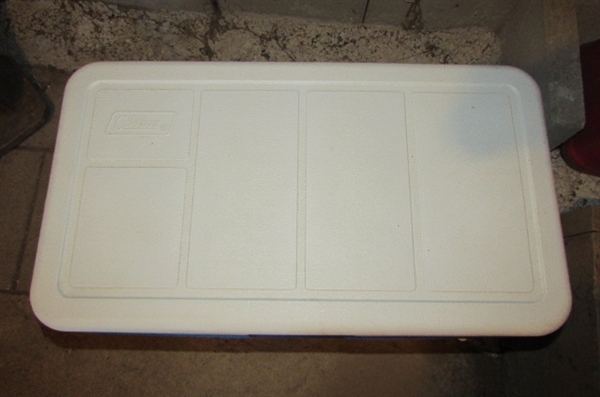 COLEMAN & RUBBERMAID ICE CHESTS