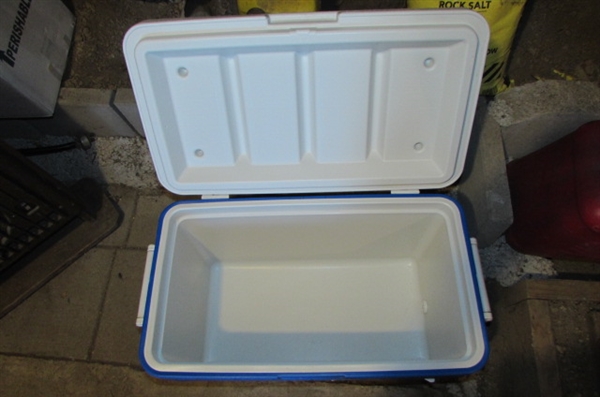 COLEMAN & RUBBERMAID ICE CHESTS