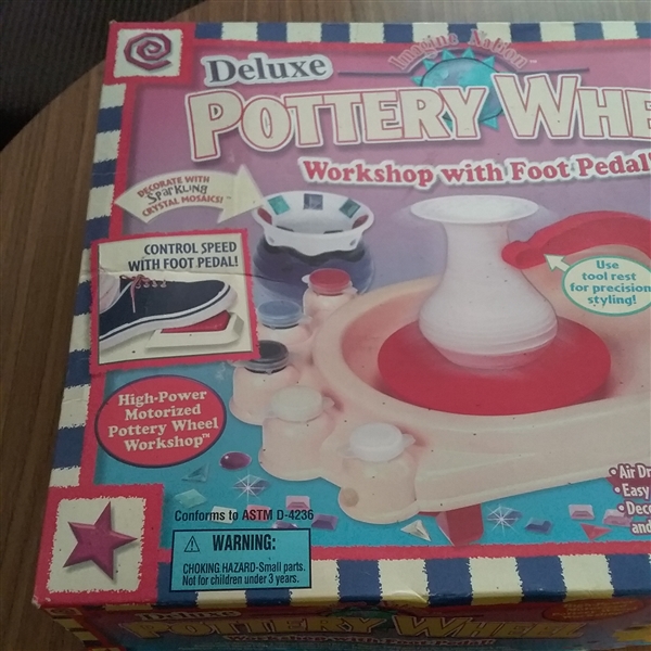 DELUXE POTTERY WHEEL 