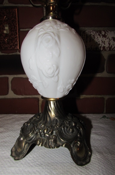 VINTAGE ELECTRIC HURRICANE LAMPS