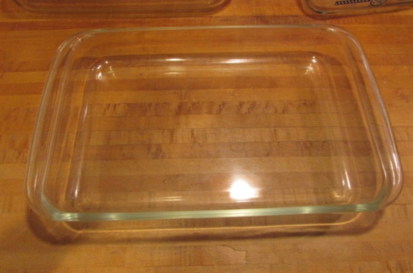 PYREX & ANCHOR BAKING DISHES