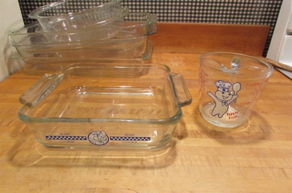 PYREX & ANCHOR BAKING DISHES