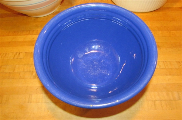 MCCOY MIXING BOWLS, PFALTZGRAFF CASSEROLE & MORE