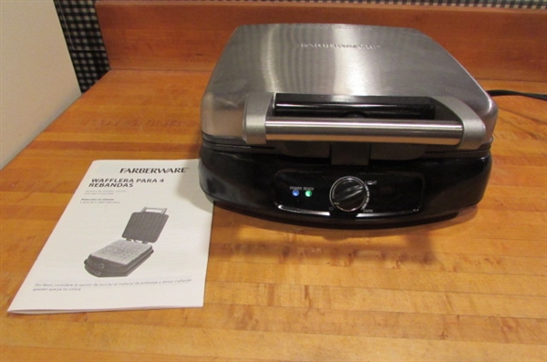 FARBERWARE WAFFLE IRON