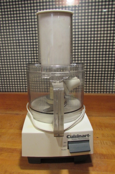 RIVAL ICE CRUSHER, CROCK POT & CUISINART FOOD PROCESSOR