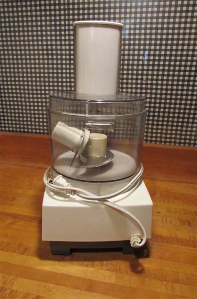 RIVAL ICE CRUSHER, CROCK POT & CUISINART FOOD PROCESSOR