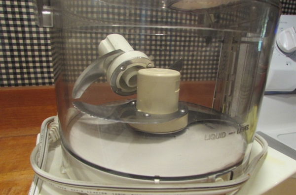 RIVAL ICE CRUSHER, CROCK POT & CUISINART FOOD PROCESSOR