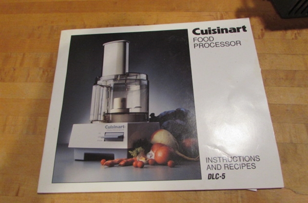RIVAL ICE CRUSHER, CROCK POT & CUISINART FOOD PROCESSOR