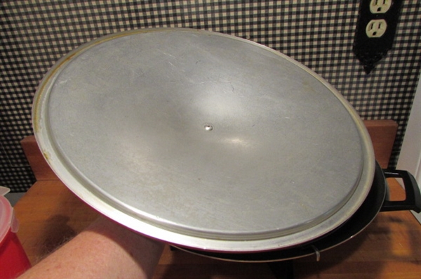 WEST BEND ELECTRIC WOK & MICROWAVE RICE COOKER