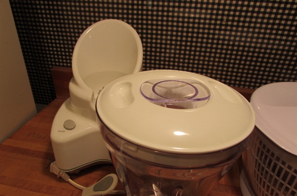 KITCHENAID SALAD SPINNER & SMOOTHIE ELITE