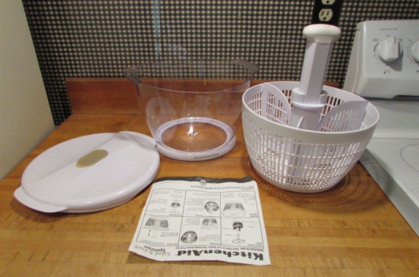 KITCHENAID SALAD SPINNER & SMOOTHIE ELITE