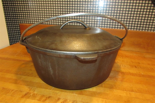CAST IRON DUTCH OVEN