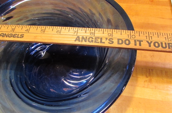 COBALT GLASS KITCHENWARE